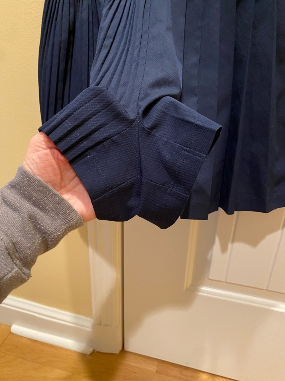 Lacoste Navy Pleated Skort - Picture 5 of 8